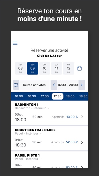 Club de l'Adour Screenshot