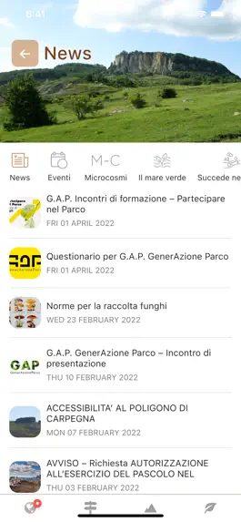Game screenshot Parco Sasso Simone Simoncello apk