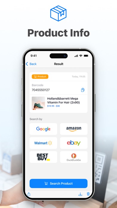 QR Reader, Barcode Scanner Screenshot