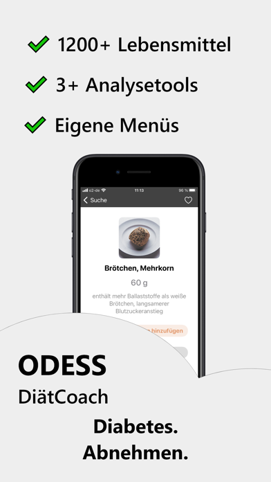 ODESS Diabetes mellitus Screenshot