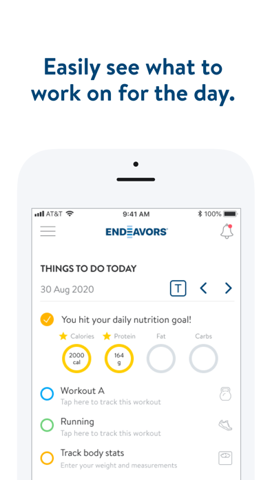Custom Wellness by Endeavors Screenshot