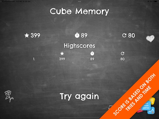 Screenshot #5 pour Cube Memory