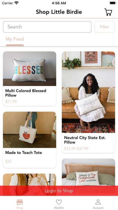 Shop Little Birdie Screenshot