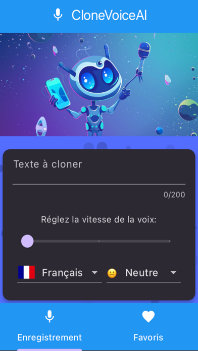 CloneVoiceAI Screenshot