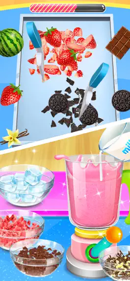 Game screenshot Milkshake DIY apk