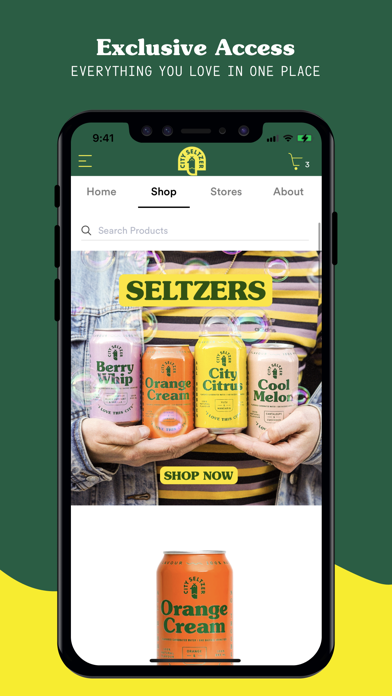 City Seltzer Screenshot