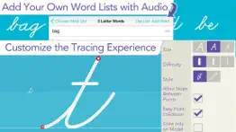 cursive letters writing wizard iphone screenshot 4