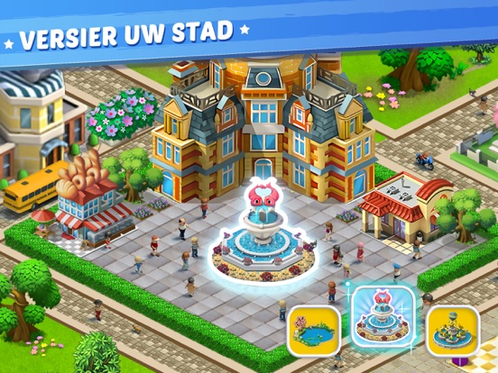 LilyCity: Citybuilder game iPad app afbeelding 2