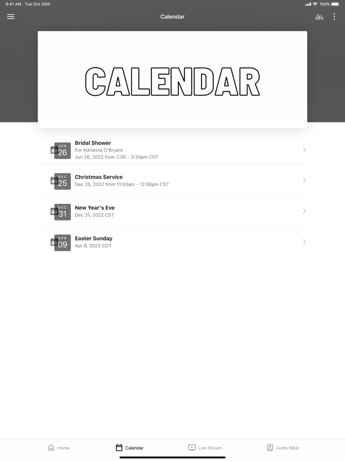 Antioch Community Church  MS