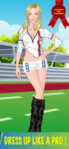 Sports Girl Fashion DressUp HD screenshot #2 for iPhone