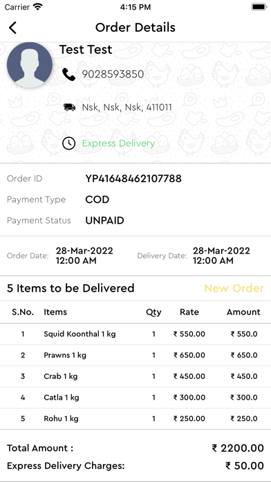 Fresh Fish Co (Ajay Sea Foods) Screenshot