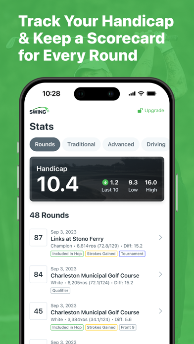 Screenshot #3 pour Golf GPS & Scorecard by SwingU