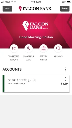 Falcon Bank Mobile Money screenshot 2