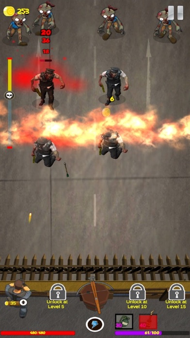 Zombie War - City Defense Game Screenshot