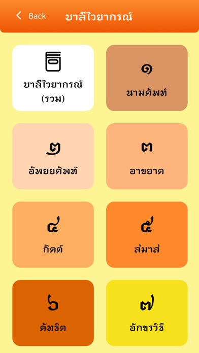 พจนานุกรม บาลี-ไทย วัดพระราม ๙ Screenshot