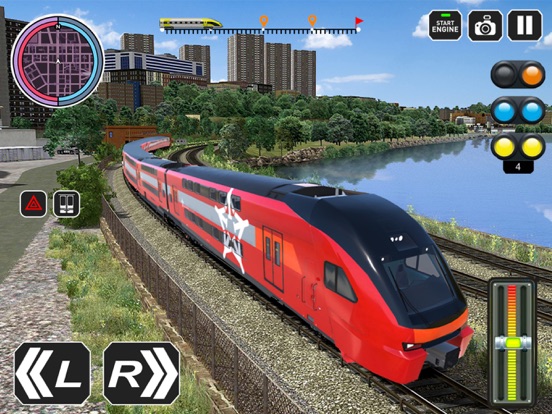 Screenshot #6 pour ville train chauffeur jeu 2020