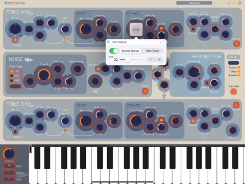 Mersenne - AUv3 Plug-in Synthのおすすめ画像4