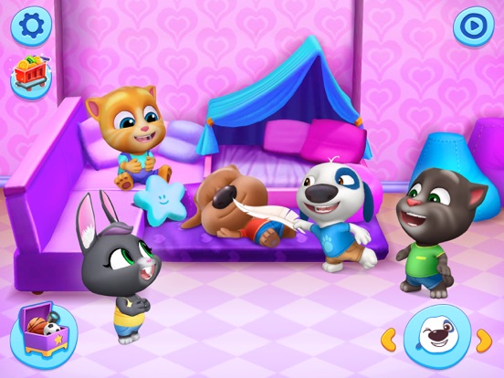 My Talking Tom Friends iPad app afbeelding 4