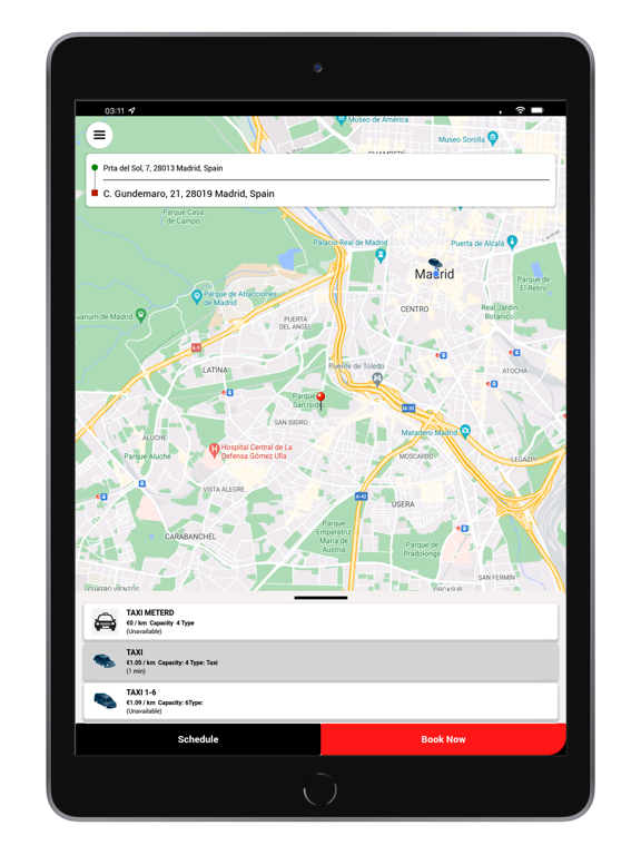 Screenshot #4 pour Click Taxi