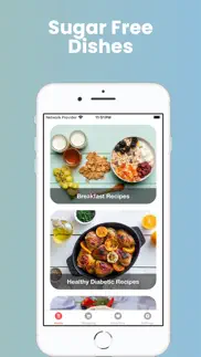 diabetic recipes: healthy diet iphone screenshot 1