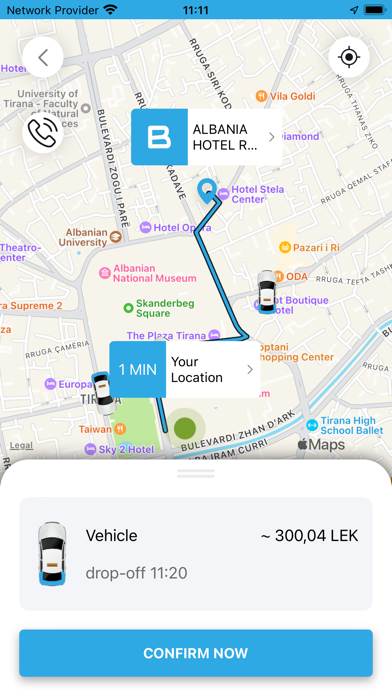 Blue Taxi Screenshot