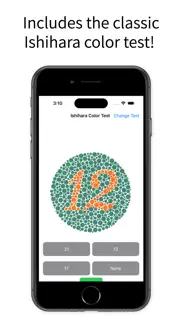 color vision tests iphone resimleri 2