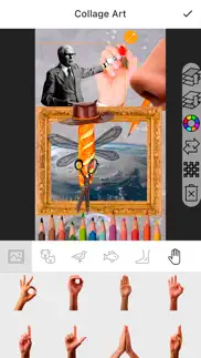 collage art - become an artist iphone screenshot 3