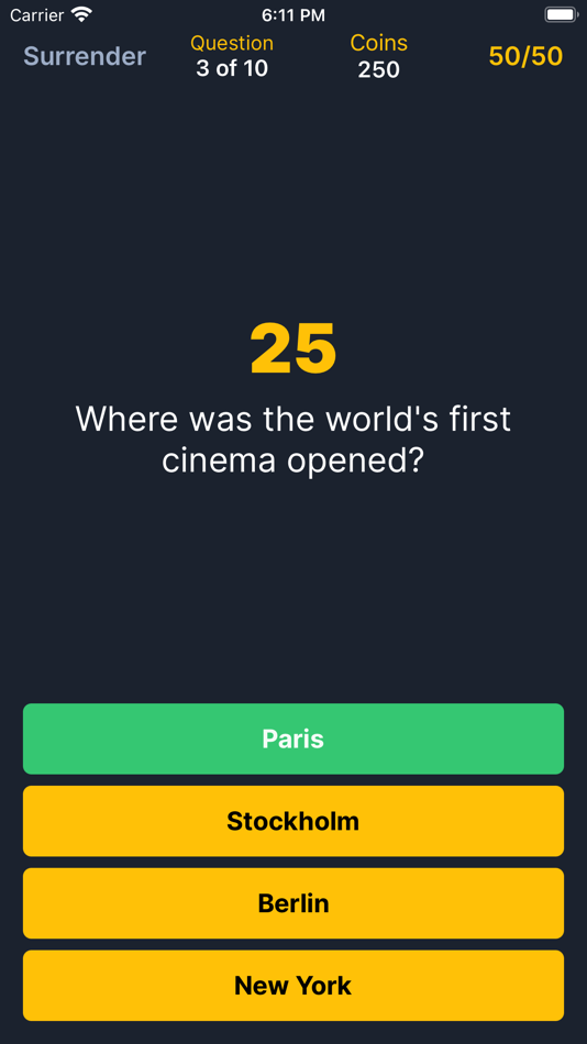 #8. Smart Quiz & Trivia game (iOS) 由: PROSTO STUDIYA, OOO