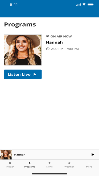 98.9 Kat Country Screenshot