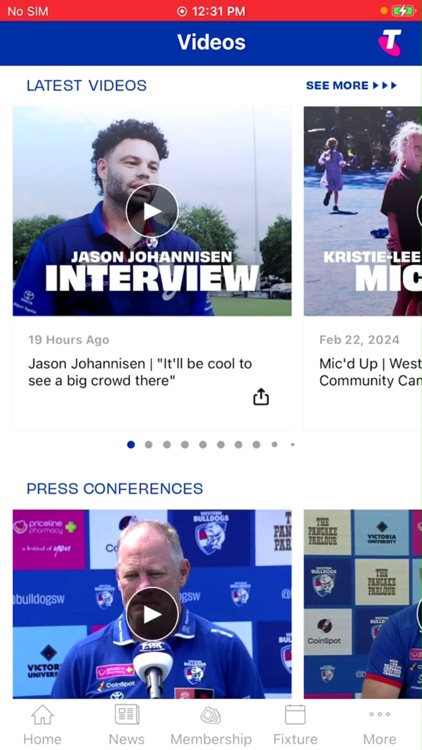 Western Bulldogs Official App screenshot-3