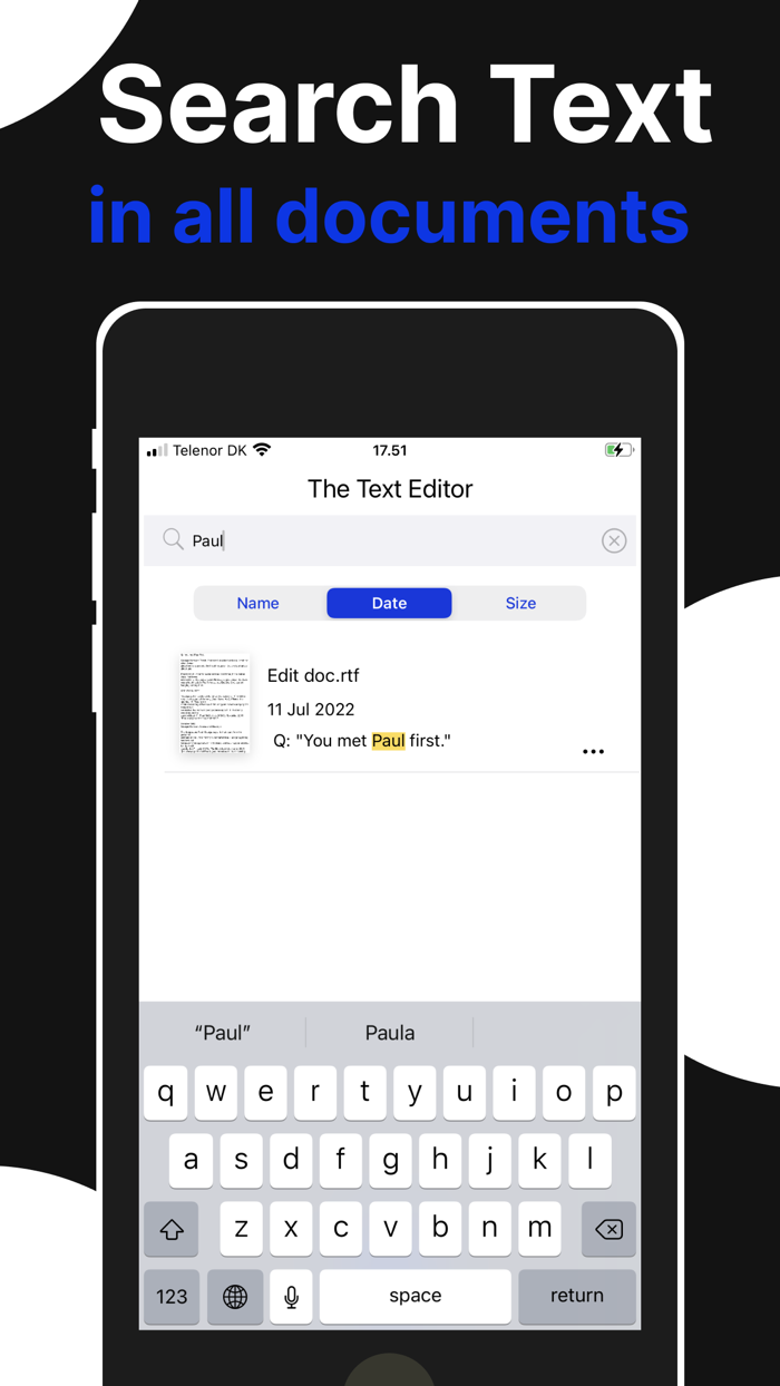 The Text Editor