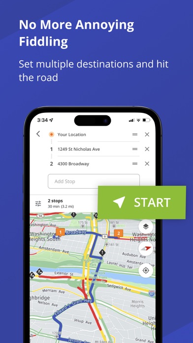 Route4Trucks - Truck GPS App Screenshot