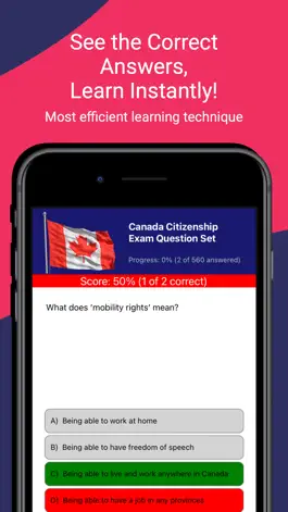 Game screenshot Canada Citizenship Exam hack