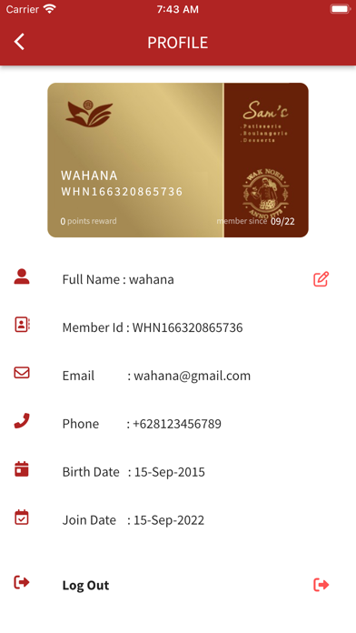 Wahana FnB Screenshot