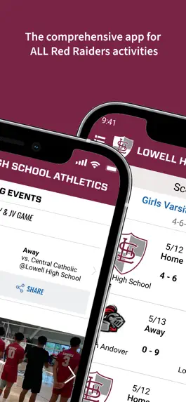 Game screenshot Lowell High School Athletics apk
