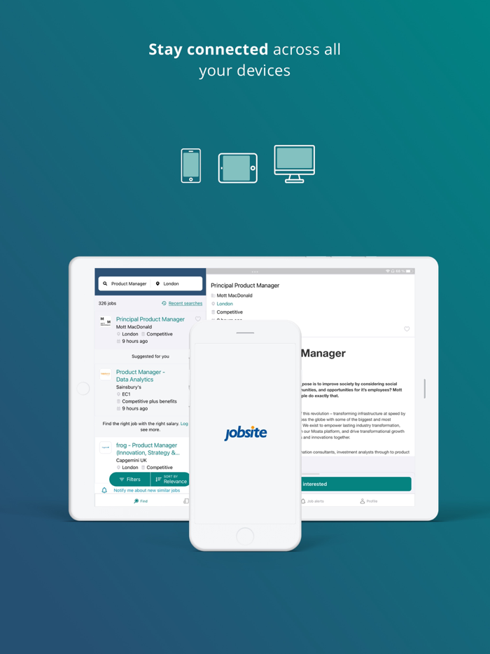 Jobsite - UK Job search app