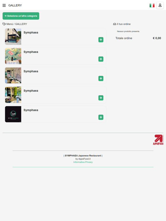 Screenshot #6 pour SYMPHAEA Japanese Restaurant