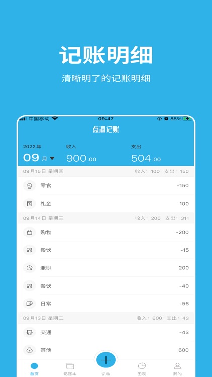 点滴记账-便捷、安全的记账应用