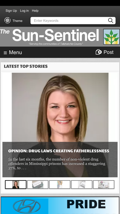 Sun-Sentinel Screenshot