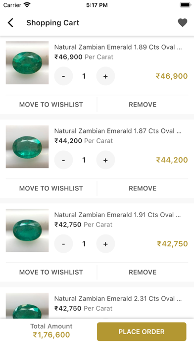 Feel Gems : Buy Gemstones Screenshot