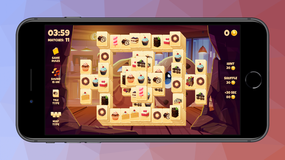 #2. Mahjong With Numbers (iOS) 来自: Vanja Milivojevic