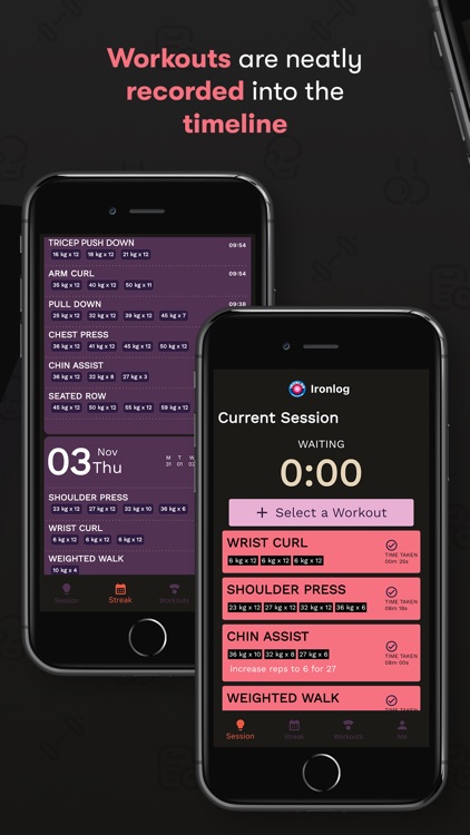 Ironlog Weight Lifting Log screenshot-3