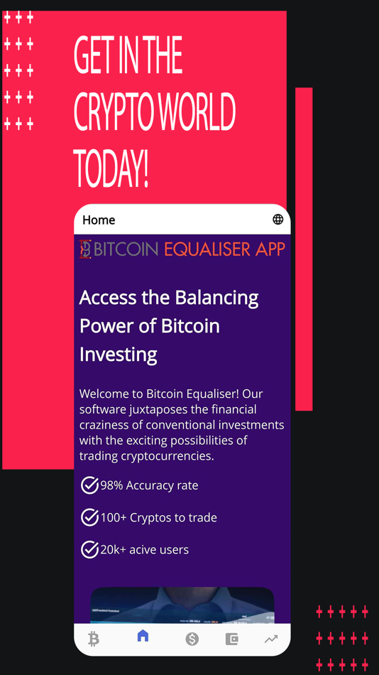 #2. Bitcoin Equaliser App (iOS) 게시자: INFOANTS LLP