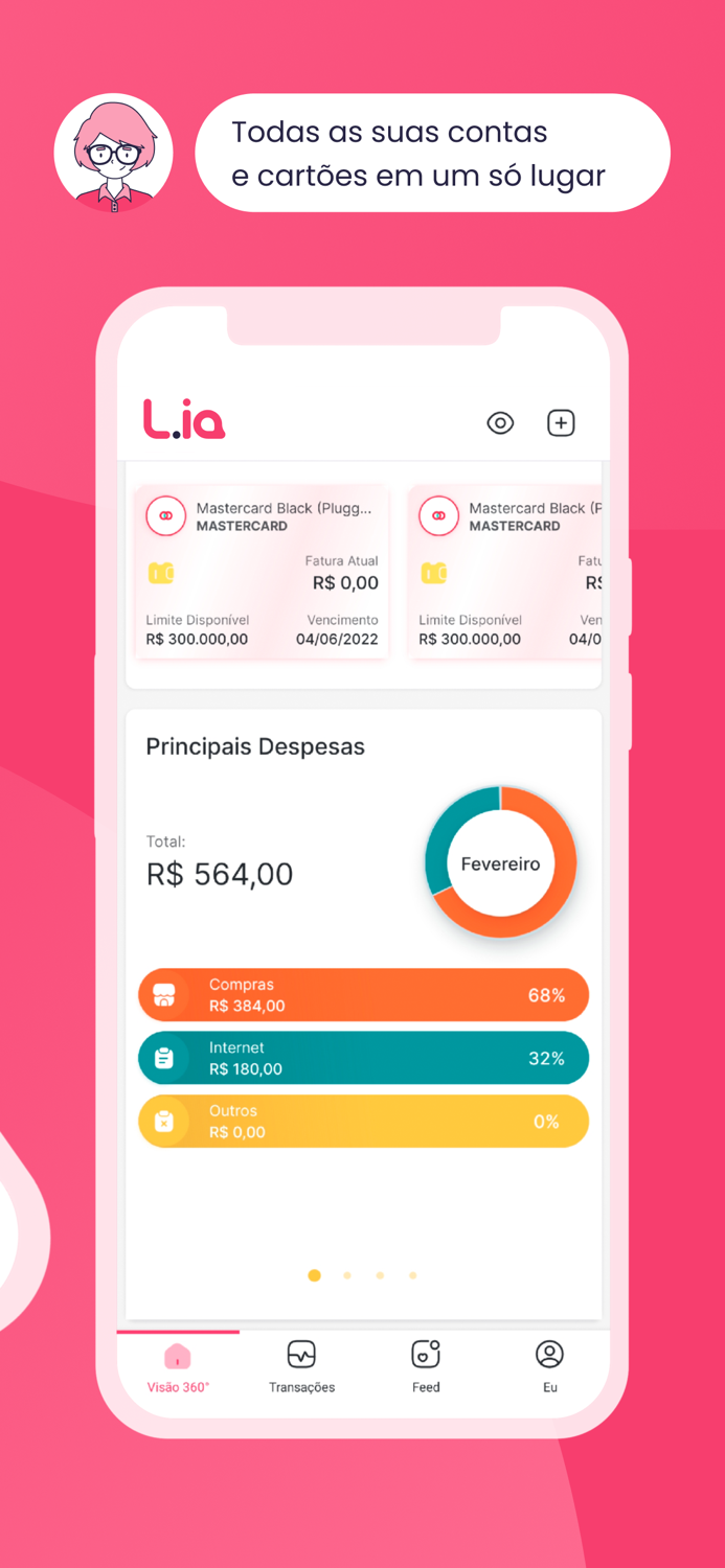 Lia - Assistente Financeira