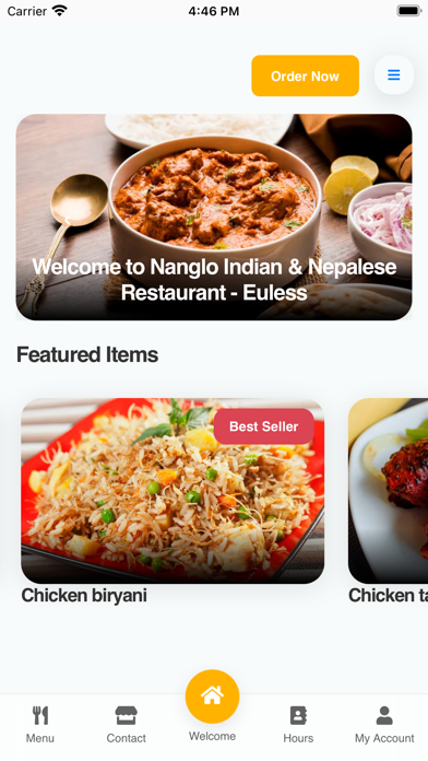 Nanglo Restaurant Screenshot