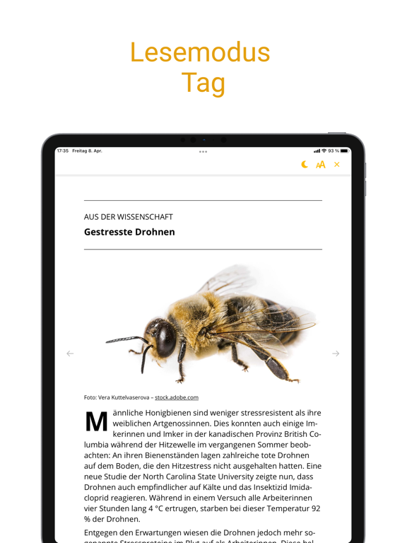 Deutsches Bienen-Journal iPad app afbeelding 4