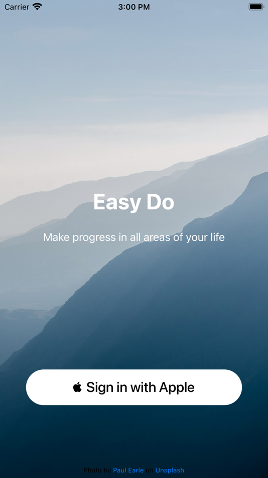 #1. Easy Do - Make Progress (iOS) 由: Daniar Arzymatov