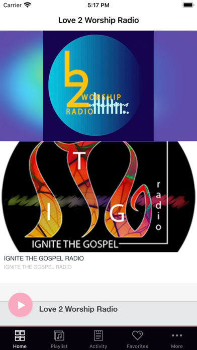 Love 2 Worship Radio Screenshot