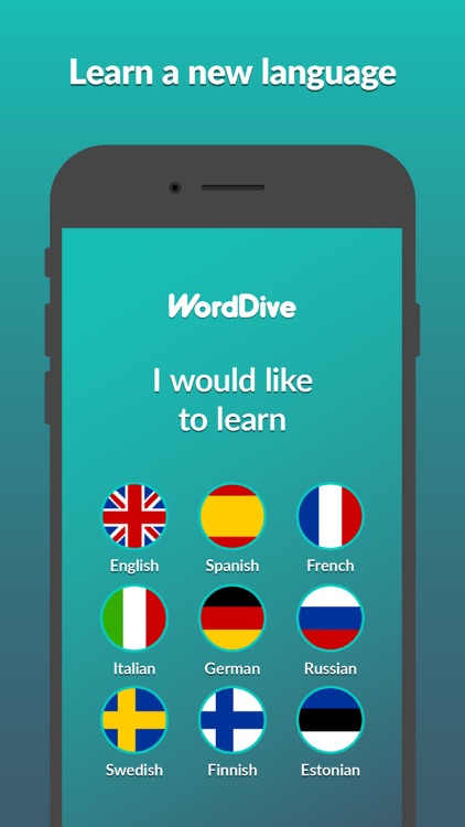 WordDive: Learn a new language