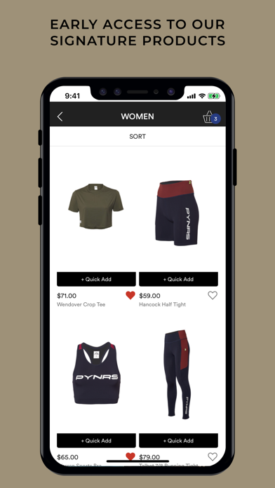PYNRS Performance Streetwear Screenshot